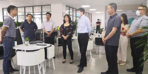 陕西省科技厅副厅长史高领调研渭南(西安)创新创业孵化器建设运营工作